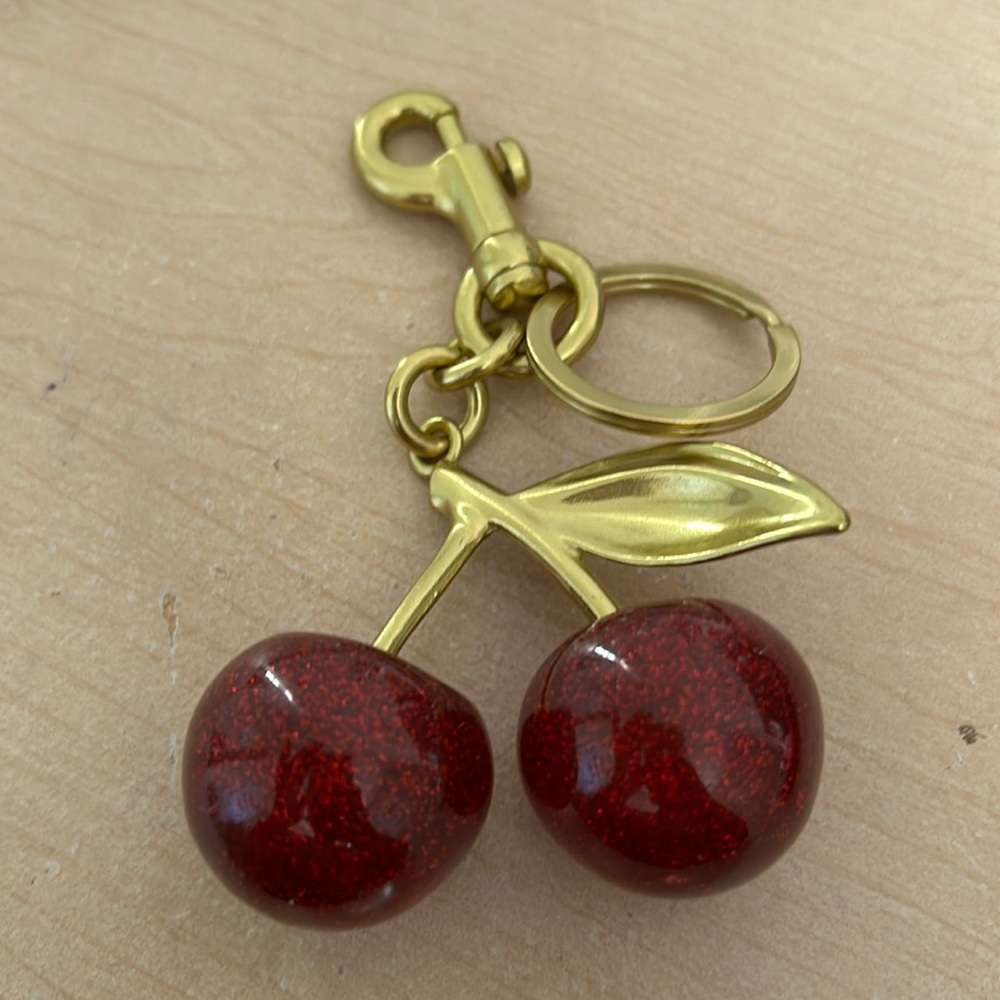 Glittery keychain or purse charm